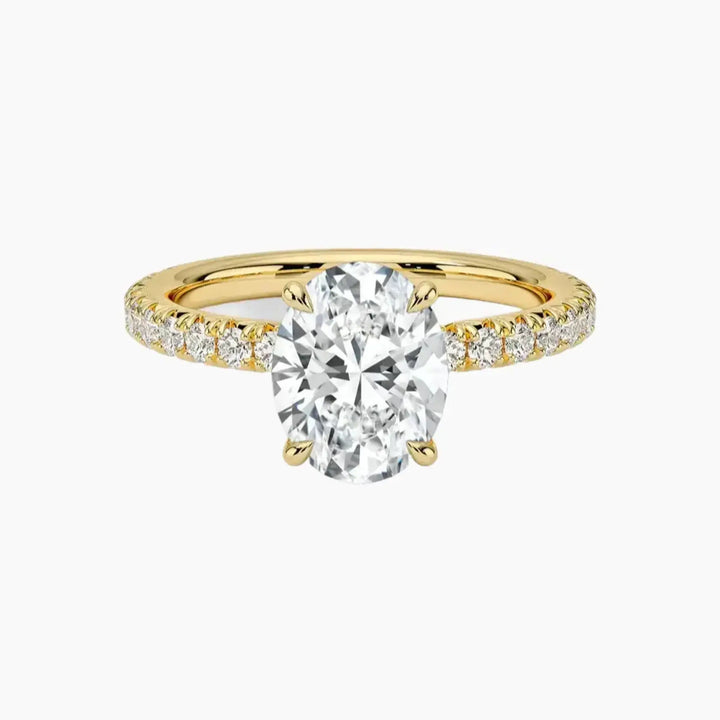 Side Stone Engagement Rings