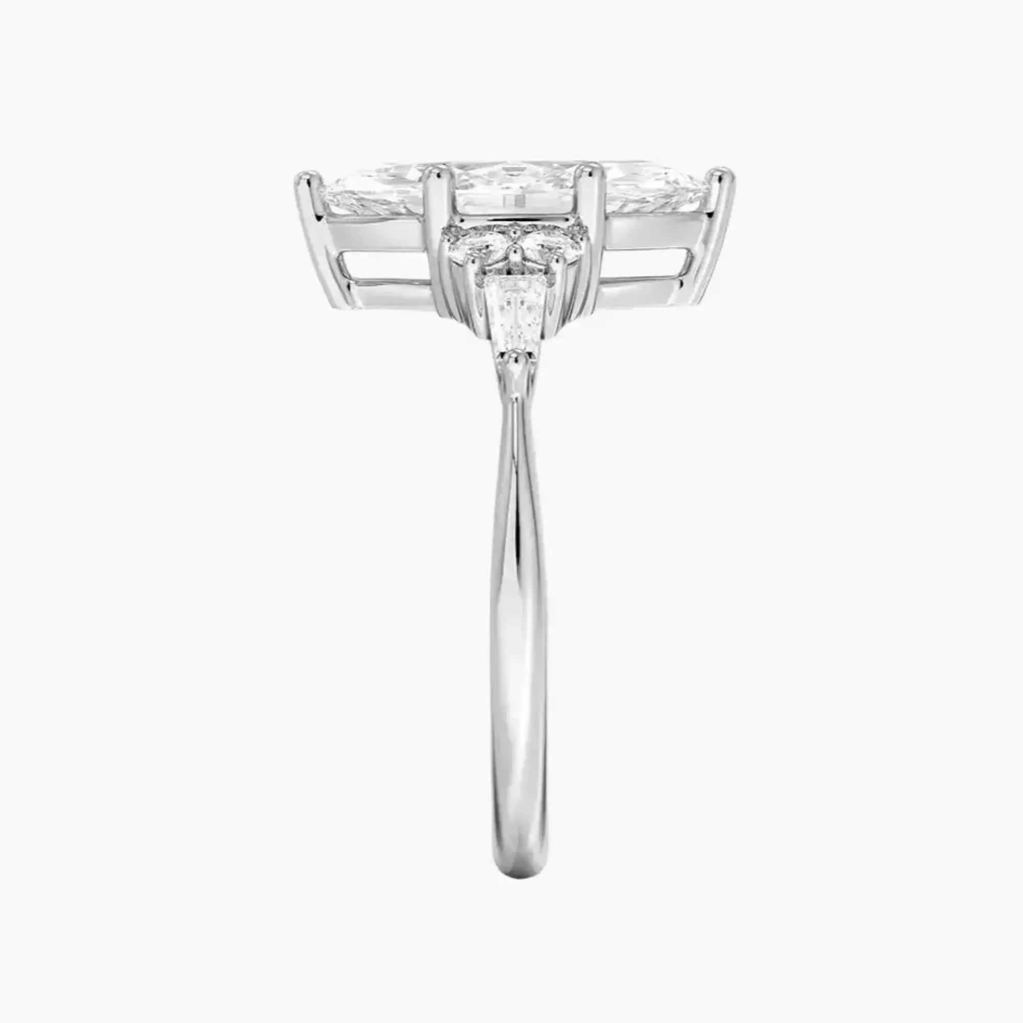 Jovana Marquise Designer 2 Carat Lab Grown Diamond Engagement Ring in 14K Rose Gold