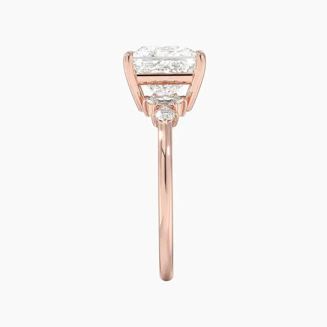 Jordana Princess Designer 2.5 Carat Lab Grown Diamond Engagement Ring in 18K Yellow Gold