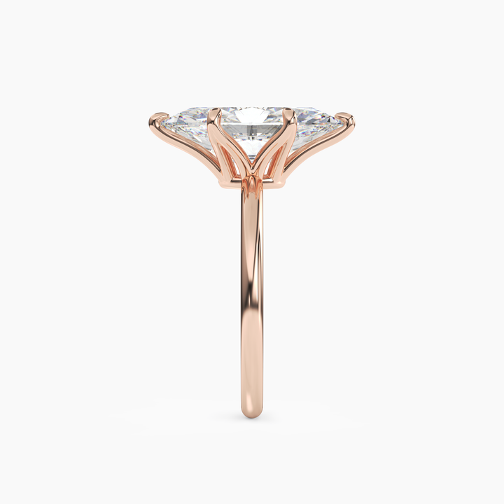 Eden Marquise Solitaire 1.5 Carat Lab Grown Diamond Engagement Ring in 14K Yellow Gold